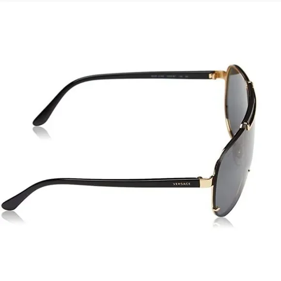 NWT! Versace Sunglasses Black w/ Gold trim SALE!